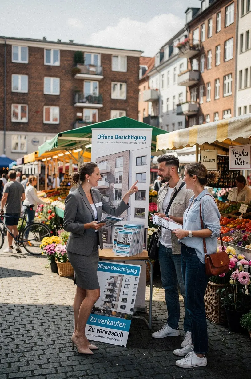Nahaufnahme eines Vertragsdokuments für eine Immobilienfinanzierung mit hervorgehobenen Konditionen.
